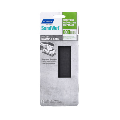 9X3 SHEET SAND 600GRT 6PK
