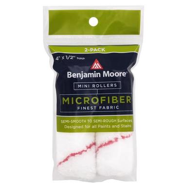 1/2"X4" 2PK MICROFIBER ROLLER BM