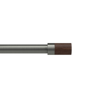 Curtn Rod 36"-72" Gun-mtl
