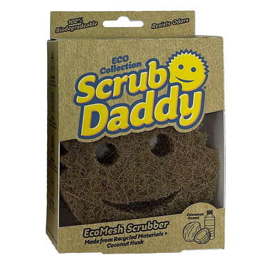 SPONGE NON-SCRATCH BROWN
