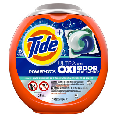 TIDE PODS POWER OXI 25PK