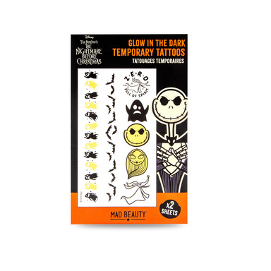 Hween Temp Tattoos Blk/yllw