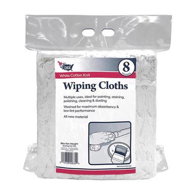 WIPING CLOTH WHITE 8LB