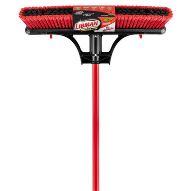 PUSH BROOM FIBERGLSS 24"