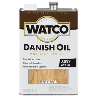 Watco Transparent Natural Oil-Based Danish Oil 1 gal