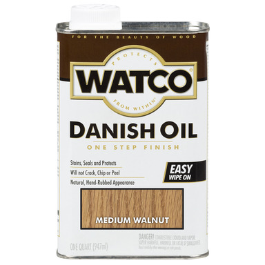 QT MEDIUM WALNUT DANISH OIL