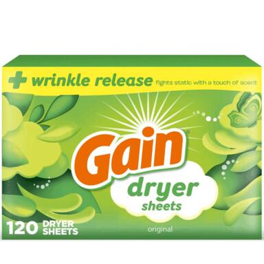 Gain Dryer Sheet Orgnl 120ct