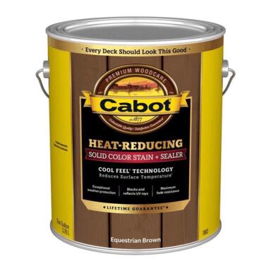 Cabot Stain/sealr Eqstn-brwn 1gl