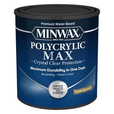 1Qt Clear Semi Gloss Poly