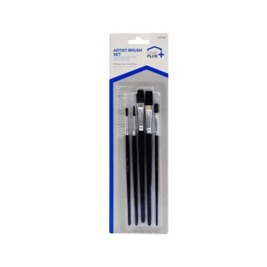 ART PNT BRSH ST PLST 5PK