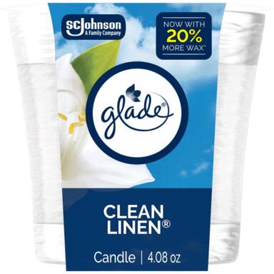 Glade 4OZ Linen Candle
