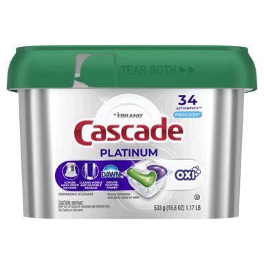 18,8 oz Dishwasher Pods Fresh