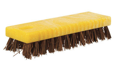 BRUSH SCRUB SQ PALM 8IN