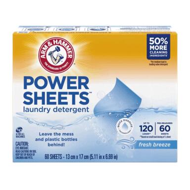 A&h Laundry Sheet Frs-brz 60ct