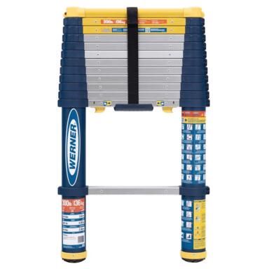 LADDER TELESCPG WERNER 12.5' ALM