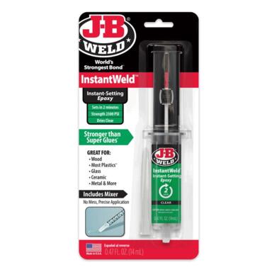 JB INST-WELD HI STRGTH CLR .47OZ
