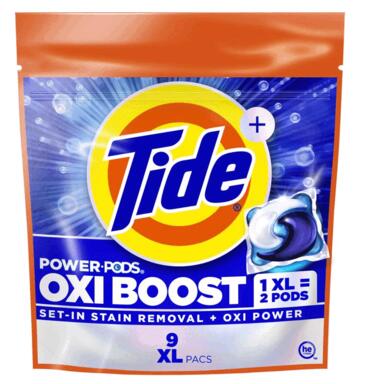 Tide Pods Ob Detergent 9ct