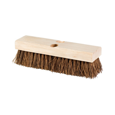 10" Wood Handle Deck Brush