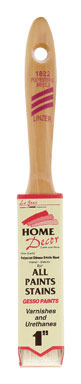 Linzer Home Decor 1 in. Flat Paint Brush