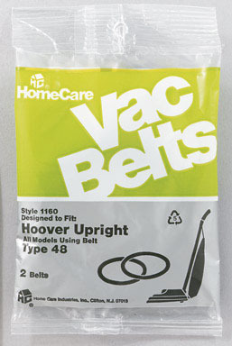 VAC BELT HOOVR UPRTE PK2