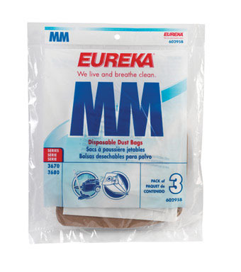 STYLE 'MM' VACUUM BAG  EUREKA