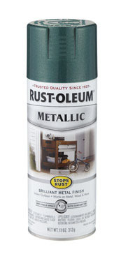SPRYPAINT METLC GRN 12OZ