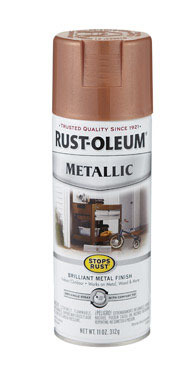 Rust-Oleum Stops Rust Copper Metallic Spray Paint 11 oz