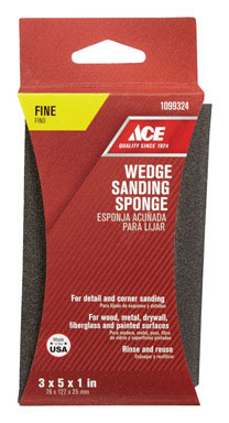 Sanding Sponge Fine Wedge Ace