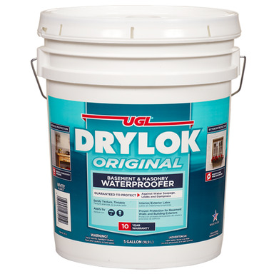 Drylok Low Luster White Latex Waterproof Sealer 5 gal