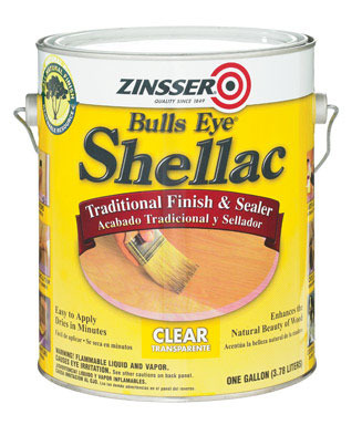 Zinsser Bulls Eye Gloss Clear Oil-Based Shellac Finish and Sealer 1 gal