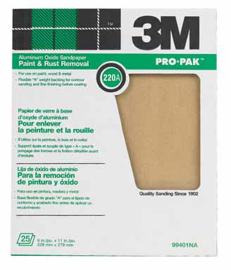 SANDPAPR9X11PRD220A3M100