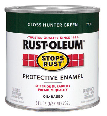 1/2PT Rust-Oleum Hunter Green
