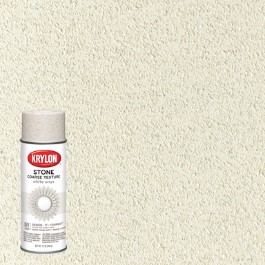 Krylon Make It Stone Spray Paint - White Onyx, 12 oz can