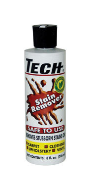 Tech No Scent Stain Remover 8 oz Liquid