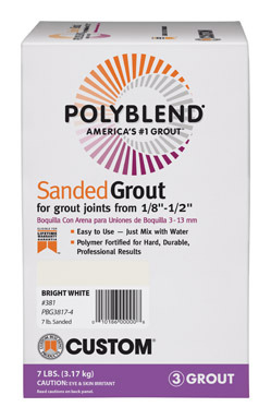 GROUT SANDED ANT WHT 7#