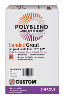 GROUT SANDED NAT BROWN7#