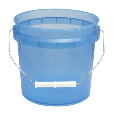 PAIL PAINT TRANS GL AQUA