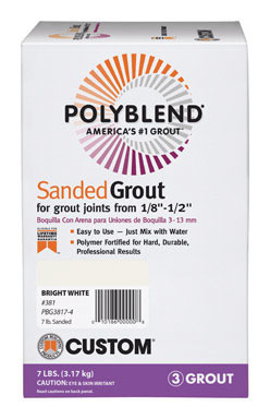 POLYBLEND BONE SANDED GROUT