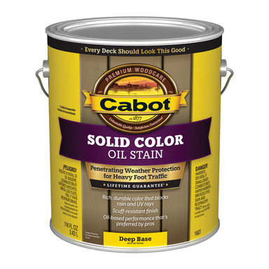 CABOT STAIN SLD DECK DP BS GL