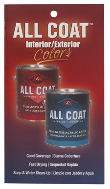ALL COAT COLOR CARD