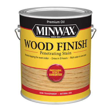 STAIN NATURAL GALLON 209 MINWAX