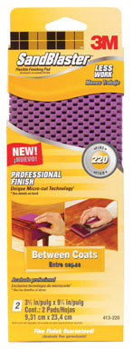 3m Sandblaster Fnsh Pad 220grt