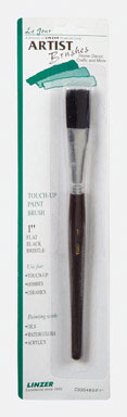 Linzer 1 in. Flat Touch-Up Paint Brush