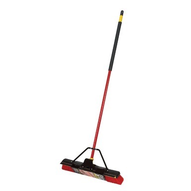 PUSHBROOM RED 2-IN-1