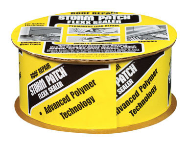 Storm Patch Smooth Gray Asphalt Elastomeric Roof Patch