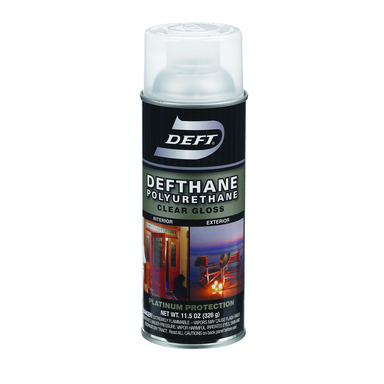 Deft Gloss Clear Oil-Based Polyurethane Spray 11.5 oz