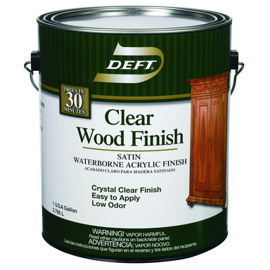 CLEARWOOD FINISH -SATIN