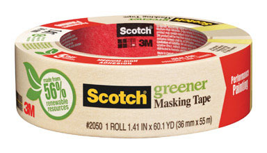 1.14"x60.1yd Scotch Masking Tape