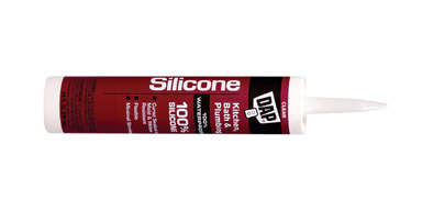 DAP 9.8OZ Clear K&B Sealant