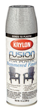 KRYLON FUSION HAMMERED SILVER